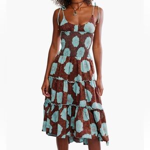 Free People Adriel midi dress